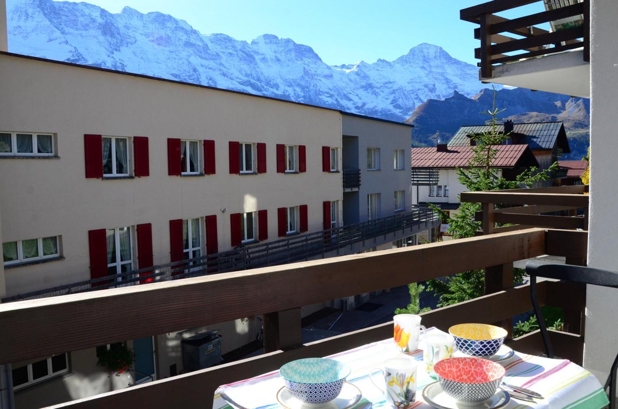 Charming And Cosy Apartment Murren Exterior photo